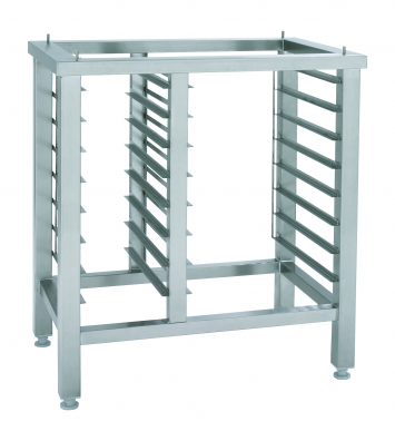 Stainless steel stand  ST623 with 8 trays for GN2/3 and 8 trays for GN1/3
