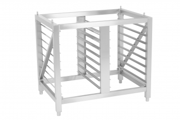 Flat pack stand ST1116FP with 16 trays GN1/1