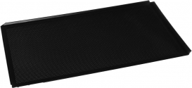 Perforated aluminium sheet, teflon